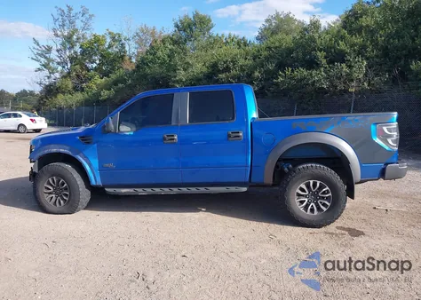 2012 Ford F-150 Svt Raptor из США, поврежденный, VIN 1FTFW1R66CFC87139